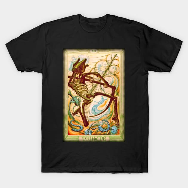 Thoth Tarot - XIII - Death. T-Shirt by OriginalDarkPoetry